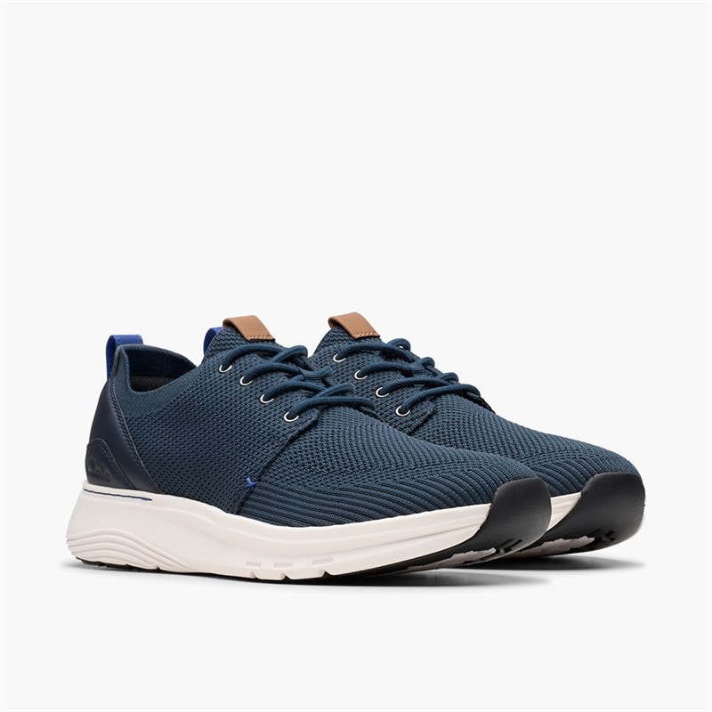 Clarks Herre Motion Trek Træningssko Mx Navy - Billede 4