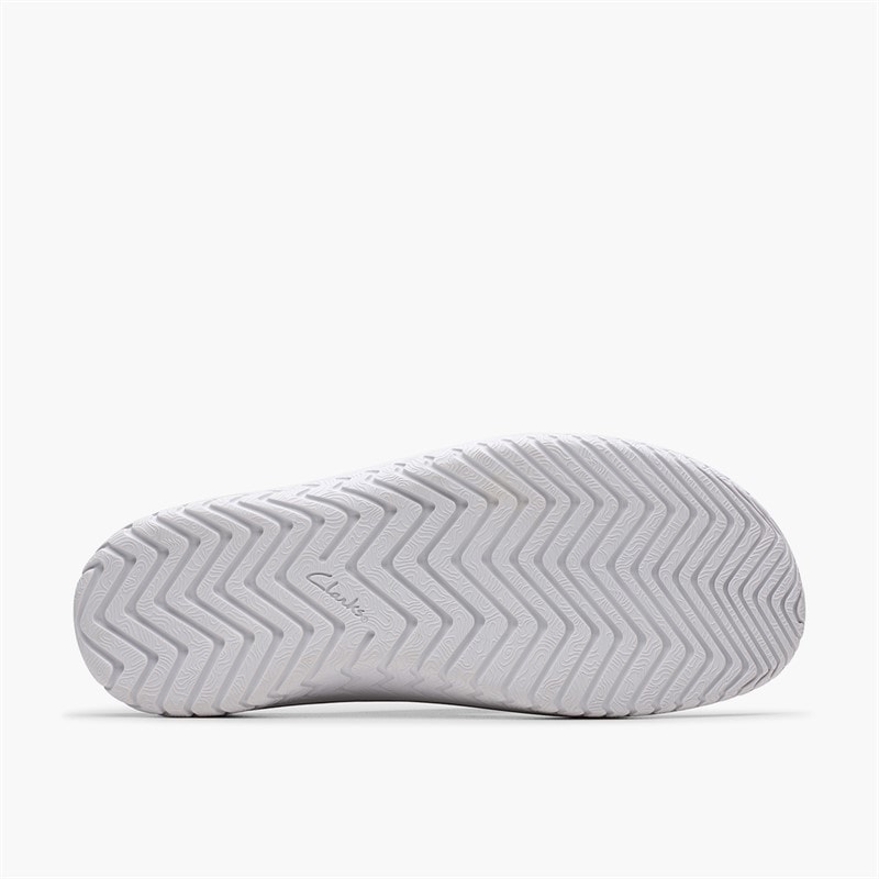 Clarks Herre Wesley Sol Flip Flops Navy Leather - Billede 3