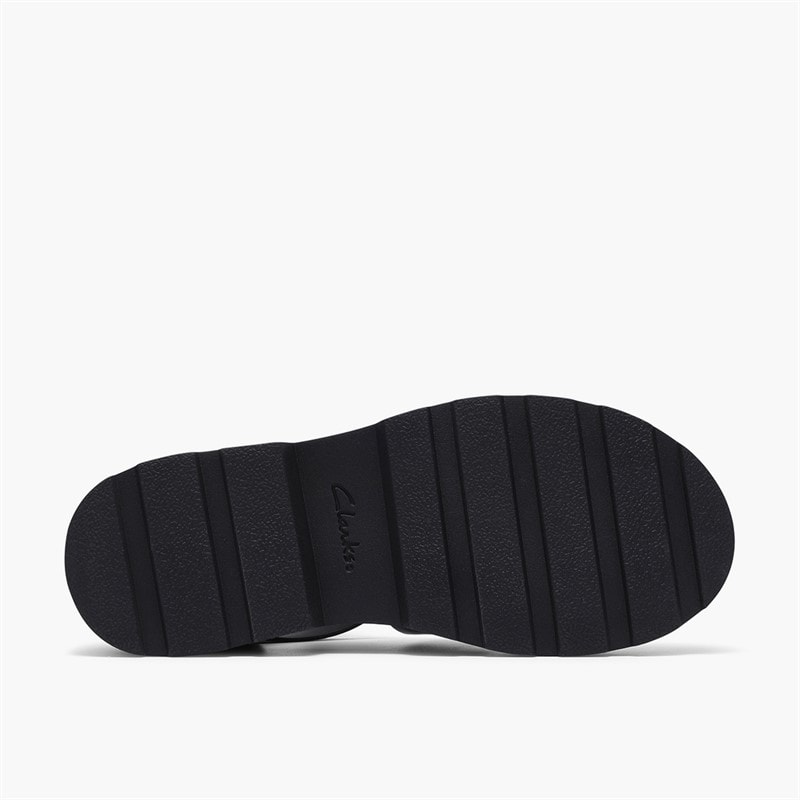 Clarks Dame Orinoco 3 Cove Sandaler Black Leather - Billede 3