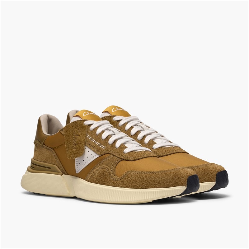 Clarks Herre Craft Wick Træningssko Ochre - Billede 3