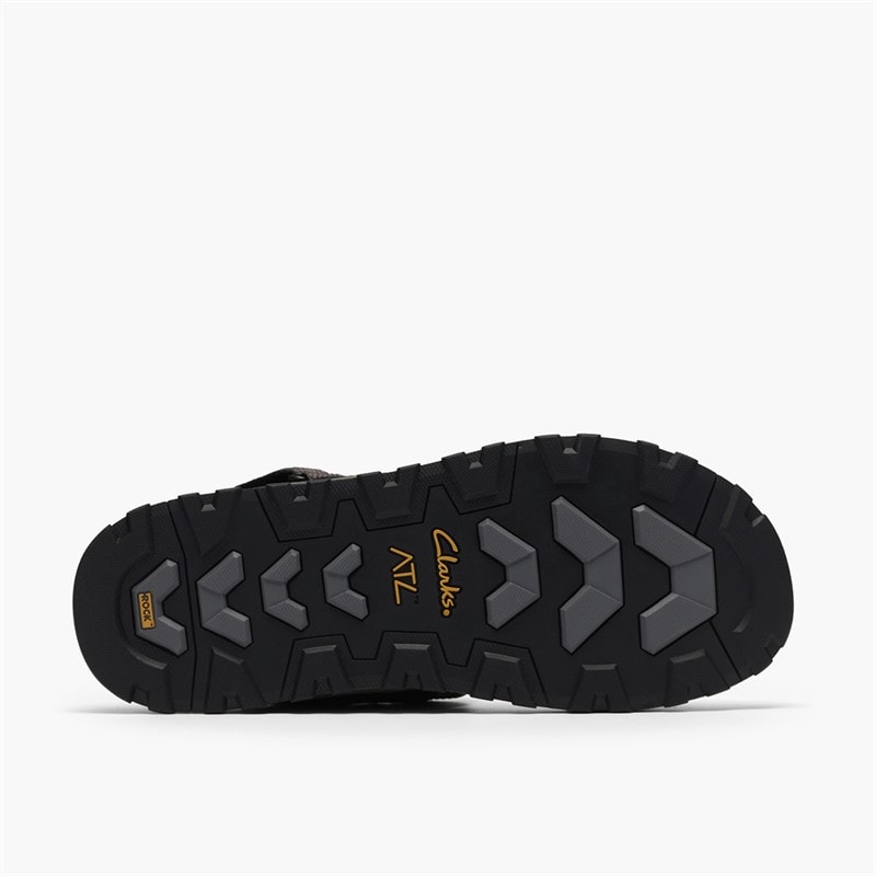 Clarks Herre ATL Trek Sandaler River Black - Billede 3