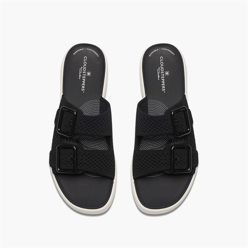 Clarks Dame Drift Faye Sandaler Sort - Billede 2