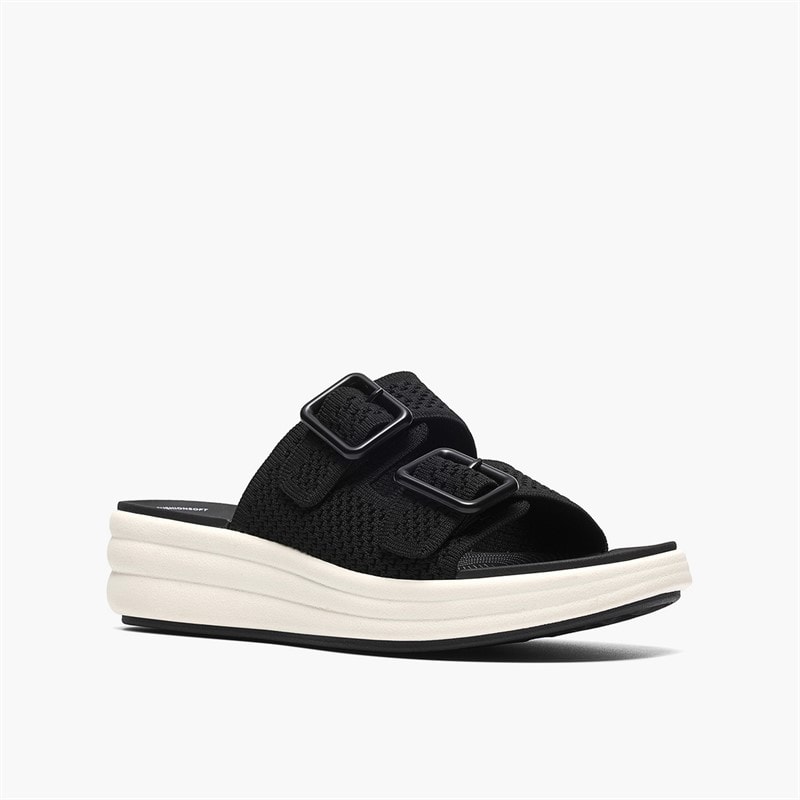 Clarks Dame Drift Faye Sandaler Sort - Billede 4