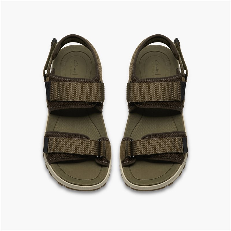 Clarks Herre ATL Trek Sandaler River Olive - Billede 2