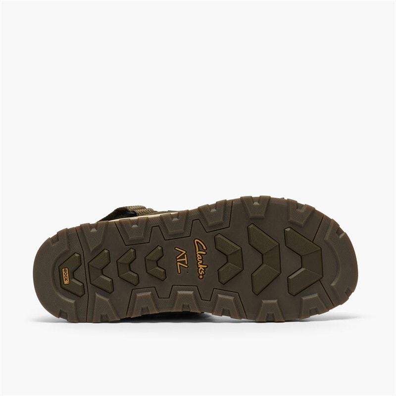 Clarks Herre ATL Trek Sandaler River Olive - Billede 3