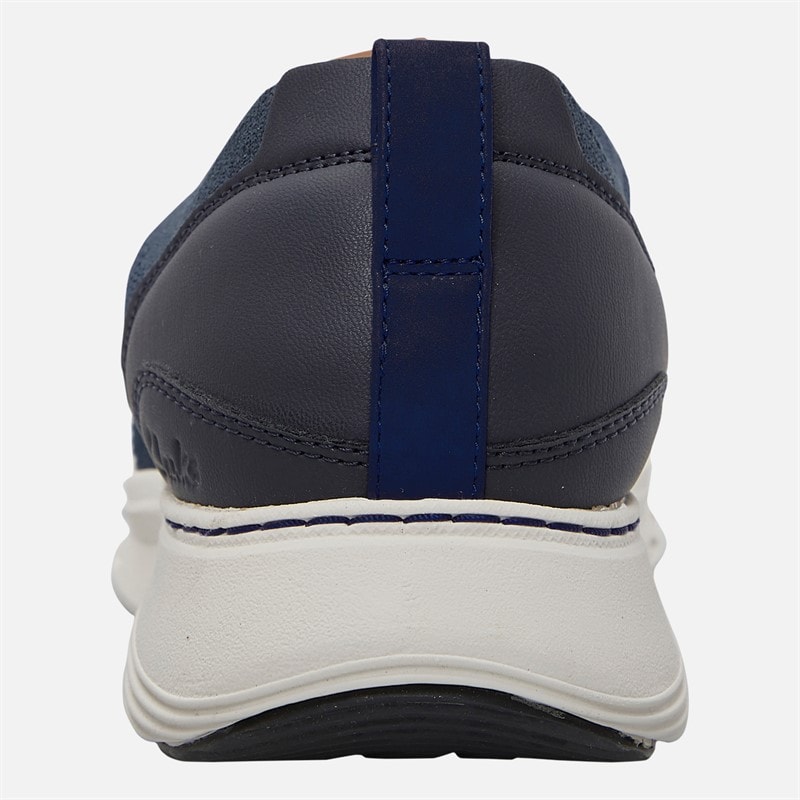 Clarks Herre Motion Trek Træningssko Mx Navy - Billede 3