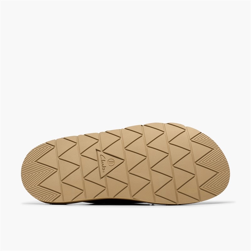 Clarks Herre Solsbury Dobbeltrem Sandaler Beeswax Leather - Billede 3