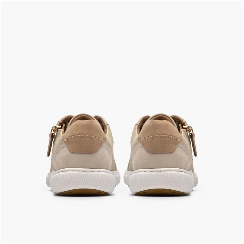 Clarks Dame Nalle Zen Træningssko Cream - Billede 5
