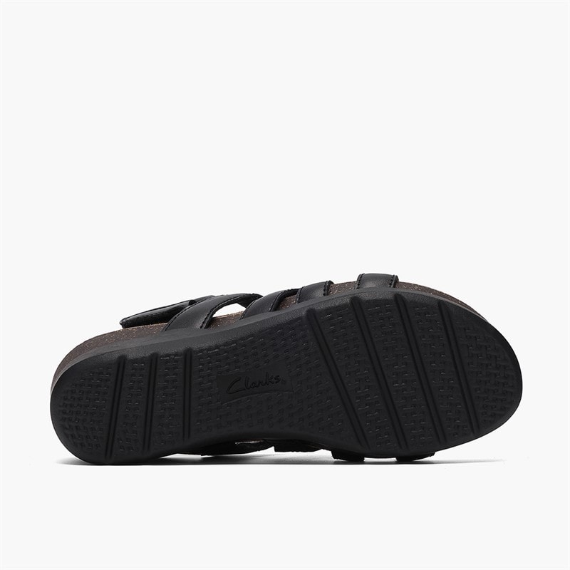Clarks Dame Calenne Gracie Kile sandaler Black Combi - Billede 3