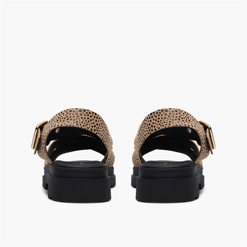 Clarks Dame Orinoco 3 Cove Sandaler Animal Print - Billede 5