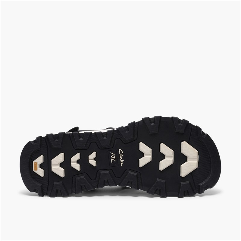 Clarks Dame ATL Trek Surf Sandaler Black Leather - Billede 3
