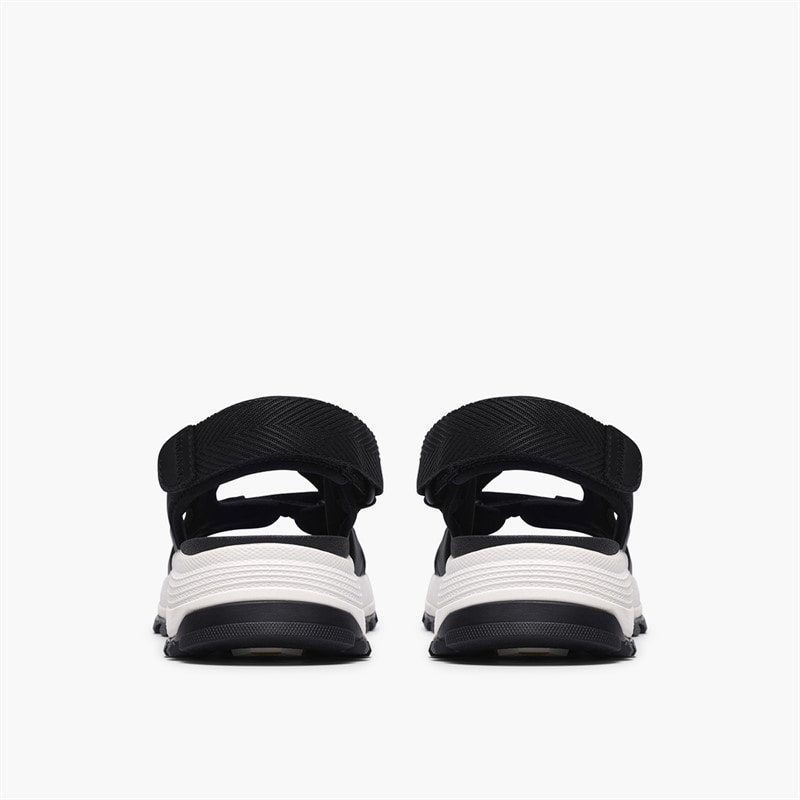 Clarks Dame ATL Trek Surf Sandaler Black Leather - Billede 5