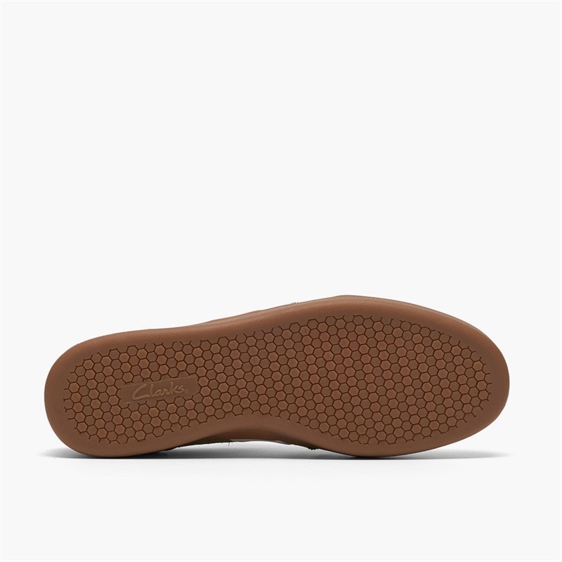 Clarks Dame Seco Speed Trænere Sand Combi - Billede 3