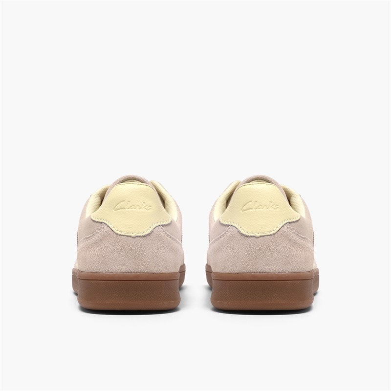Clarks Dame Seco Speed Trænere Sand Combi - Billede 5