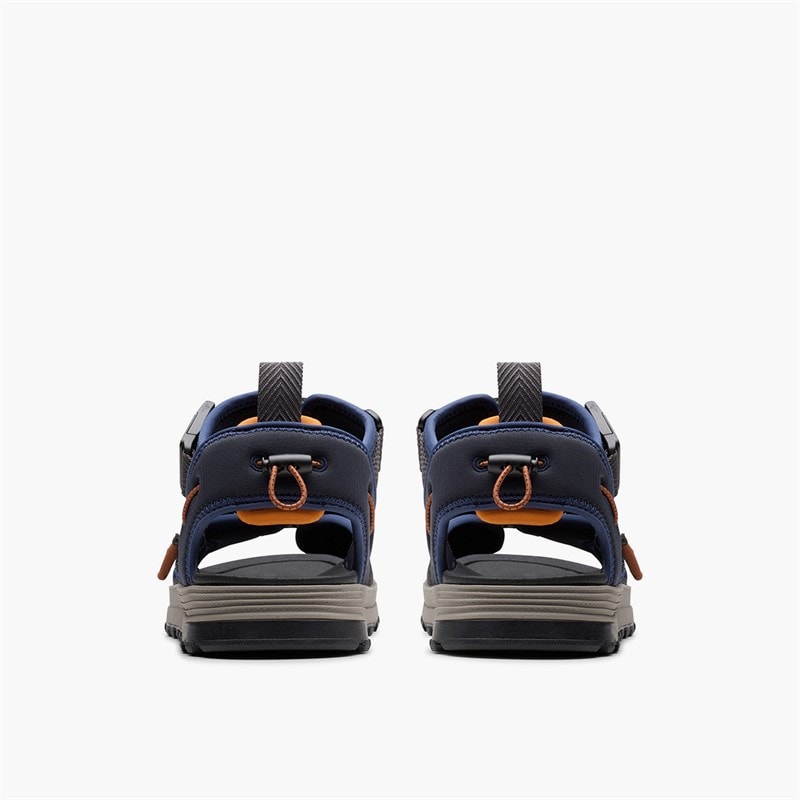 Clarks Herre ATL Trek Sandaler Navy Combi - Billede 5
