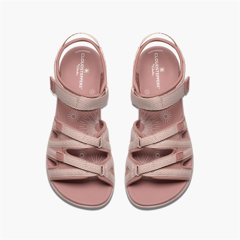 Clarks Dame Mira Madi Sandaler Dusty Pink - Billede 2