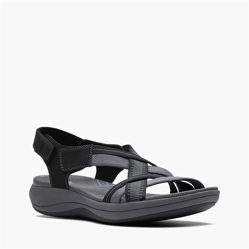 Clarks Dame Mira Ivy Sandaler Sort - Billede 2