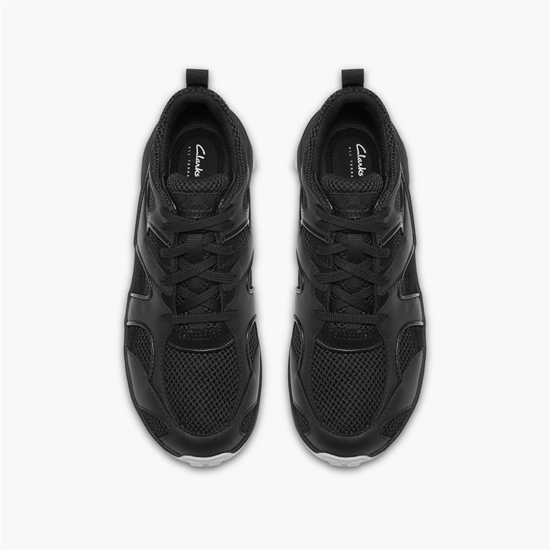 Clarks Dame ATL Trek Mesh Vandtætte Trænere Black Combi - Billede 2