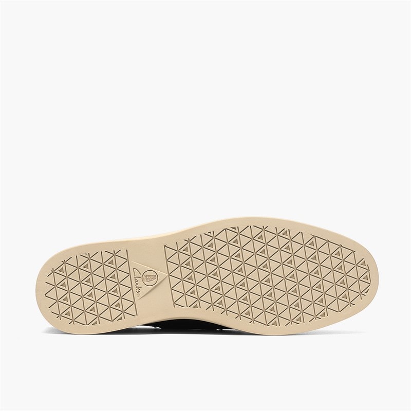 Clarks Herre Torford Bådsko Navy Leather - Billede 3