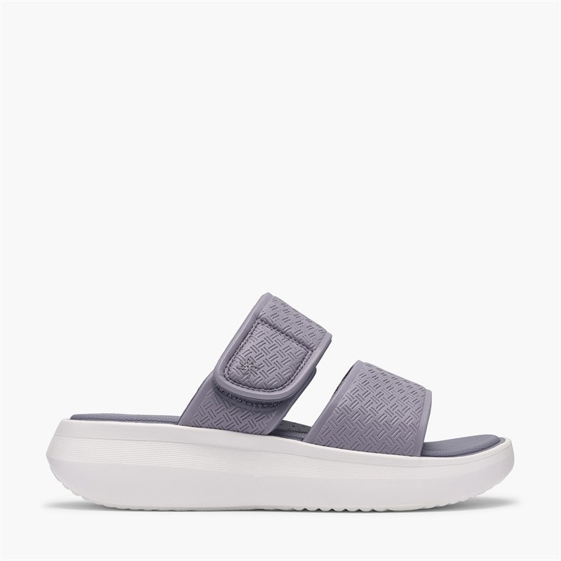 Clarks Dame Solevana Star 2 Sandaler Purple Grey