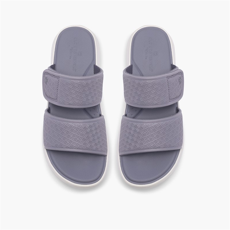 Clarks Dame Solevana Star 2 Sandaler Purple Grey - Billede 2