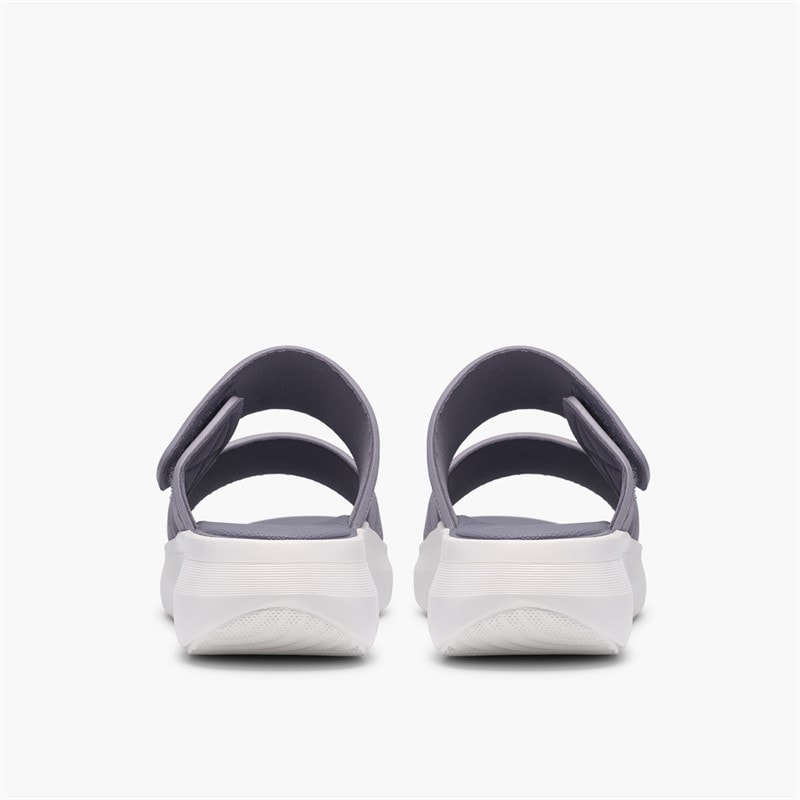 Clarks Dame Solevana Star 2 Sandaler Purple Grey - Billede 5