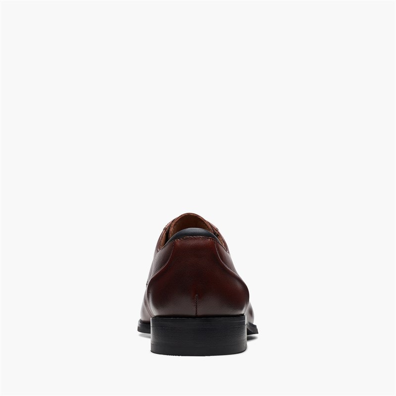 Clarks Herre Craft Arlo Snørebånd Sko British Tan - Billede 5