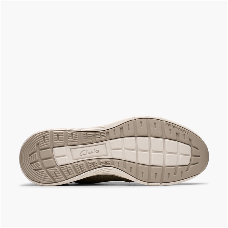 Clarks Herre Motion Trek Træningssko Mx Khaki - Billede 3