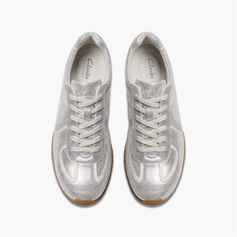 Clarks Dame Meridor lave profilstøvler Metallic Combi - Billede 2