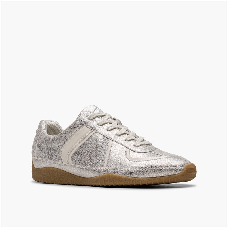 Clarks Dame Meridor lave profilstøvler Metallic Combi - Billede 4
