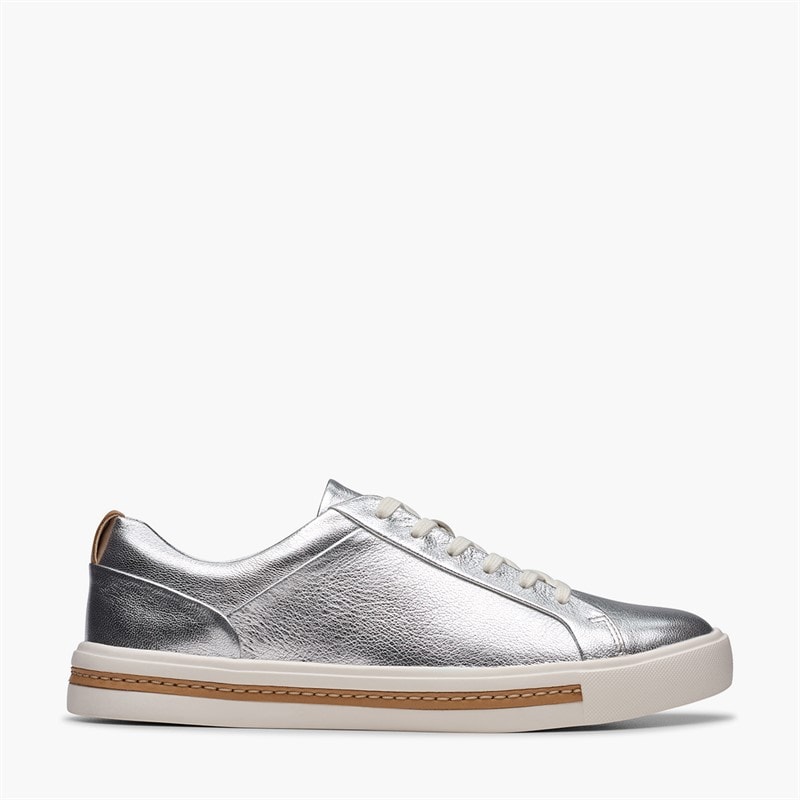 Clarks Dame Un Maui Lace Træningssko Metallic