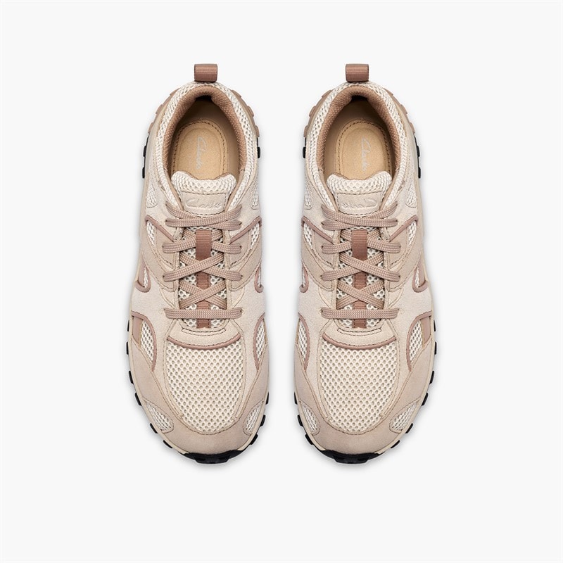 Clarks Dame ATL Trek Mesh Vandtætte Træningssko Sand Combi - Billede 2