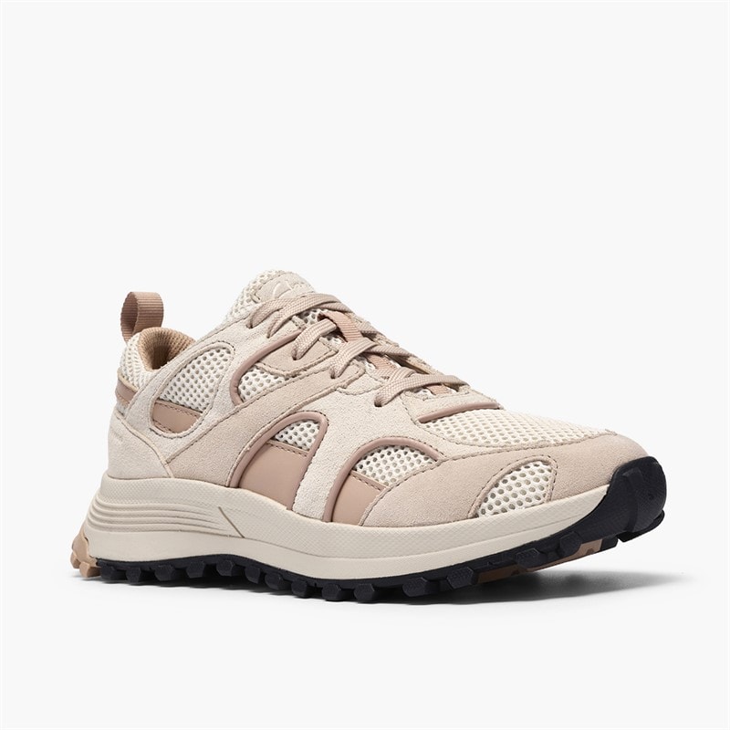 Clarks Dame ATL Trek Mesh Vandtætte Træningssko Sand Combi - Billede 4