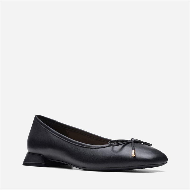Clarks Dame Ubree 15 Step Sko Black Leather - Billede 2