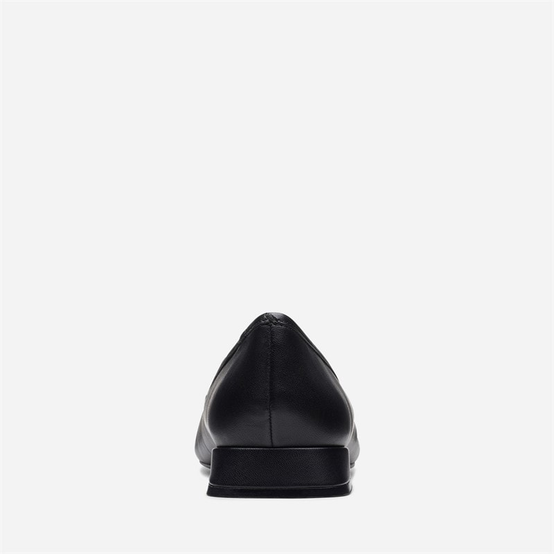 Clarks Dame Ubree 15 Step Sko Black Leather - Billede 5