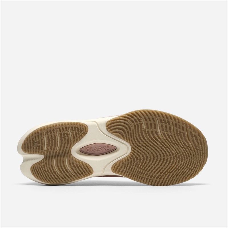 Clarks Dame Pace Træningssko Pink Combi - Billede 3