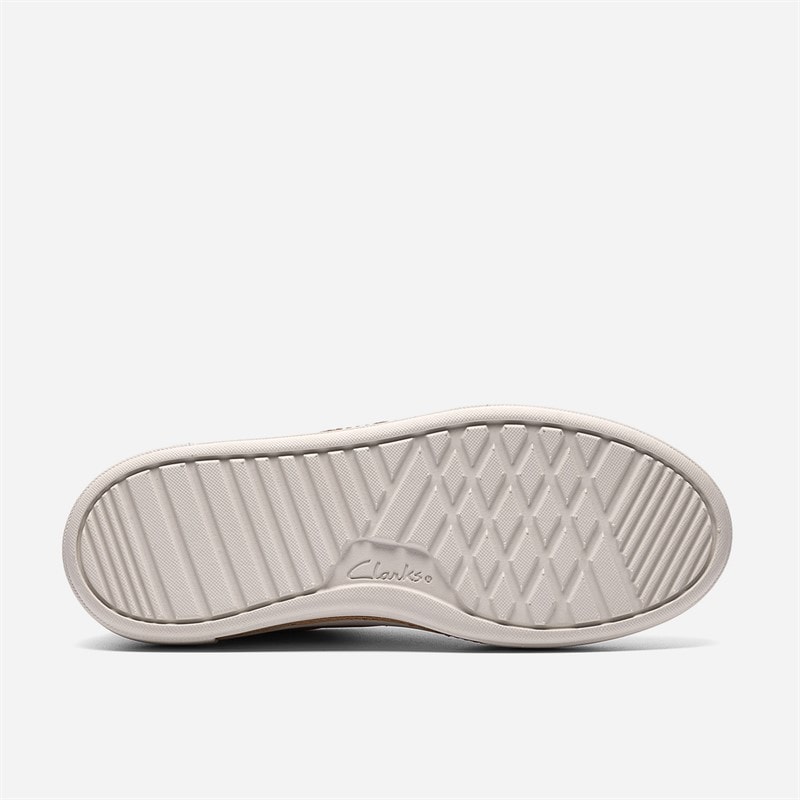 Clarks Dame Hollyrose Lynlås Sko Light Pink Leather - Billede 3