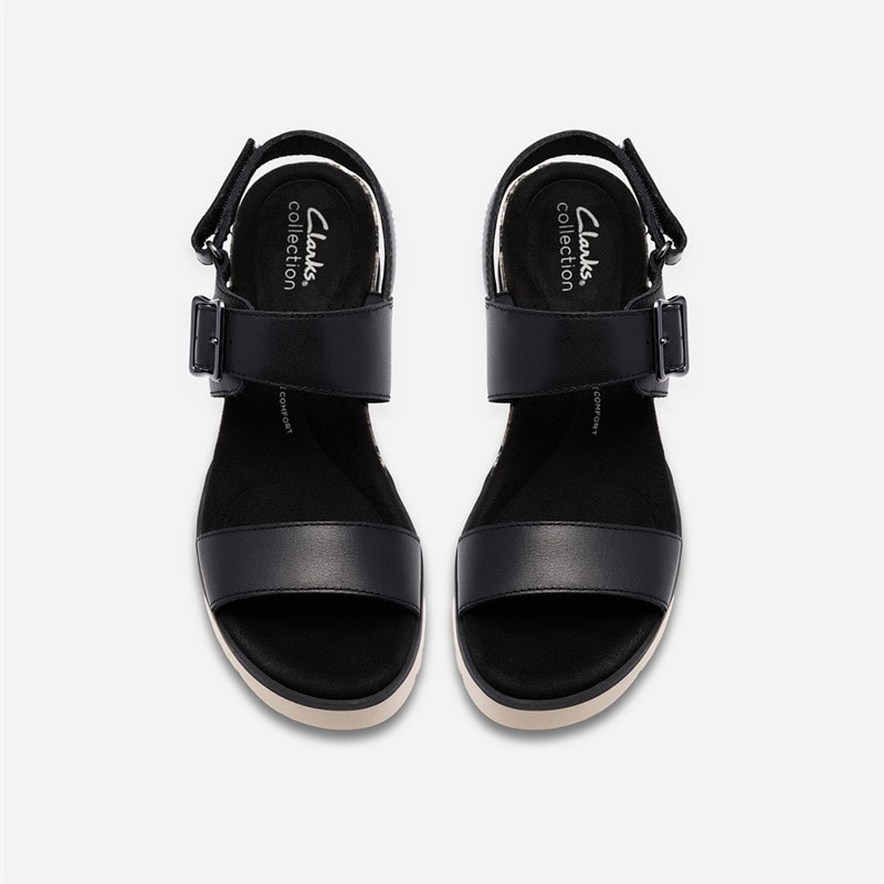 Clarks Dame Diaz Rose Sandaler Black Combi - Billede 2