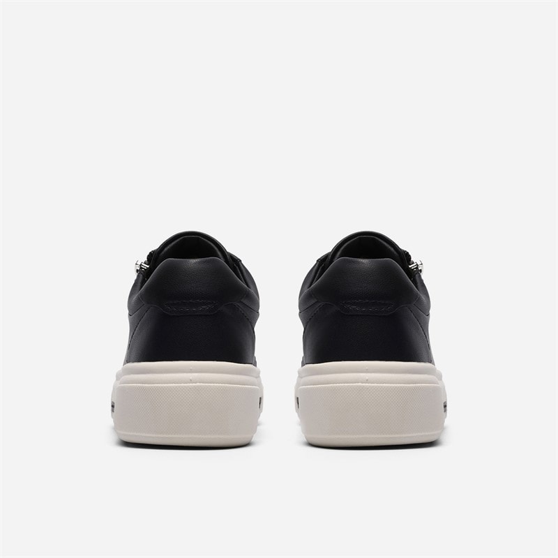 Clarks Dame Hollyrose Lynlås Sko Black Leather - Billede 5