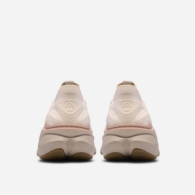 Clarks Dame Pace Rise Træningssko Light Sand - Billede 5