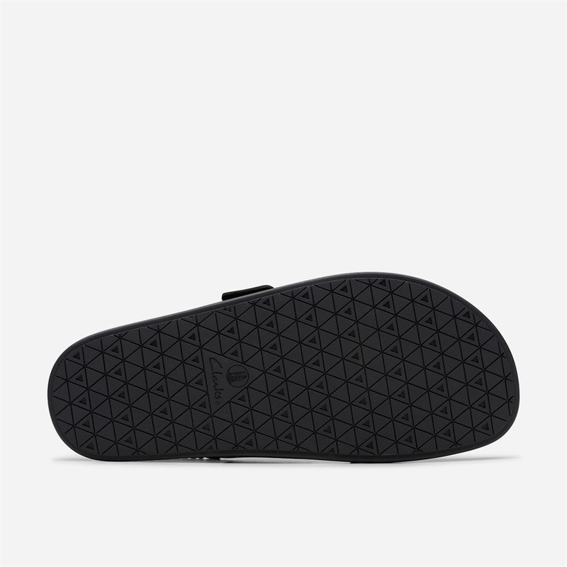 Clarks Herre Torford Ankelrem Sandaler Black Leather - Billede 3