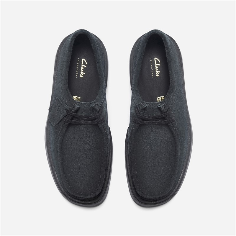 Clarks Herre Torview Moc Sko Black Suede - Billede 2
