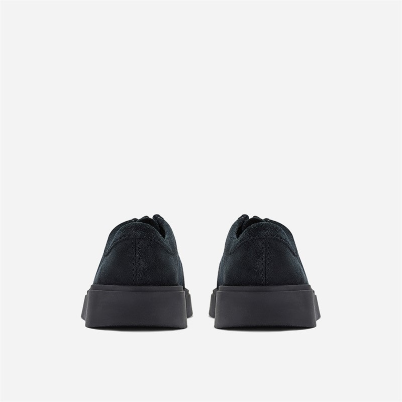 Clarks Herre Torview Moc Sko Black Suede - Billede 5