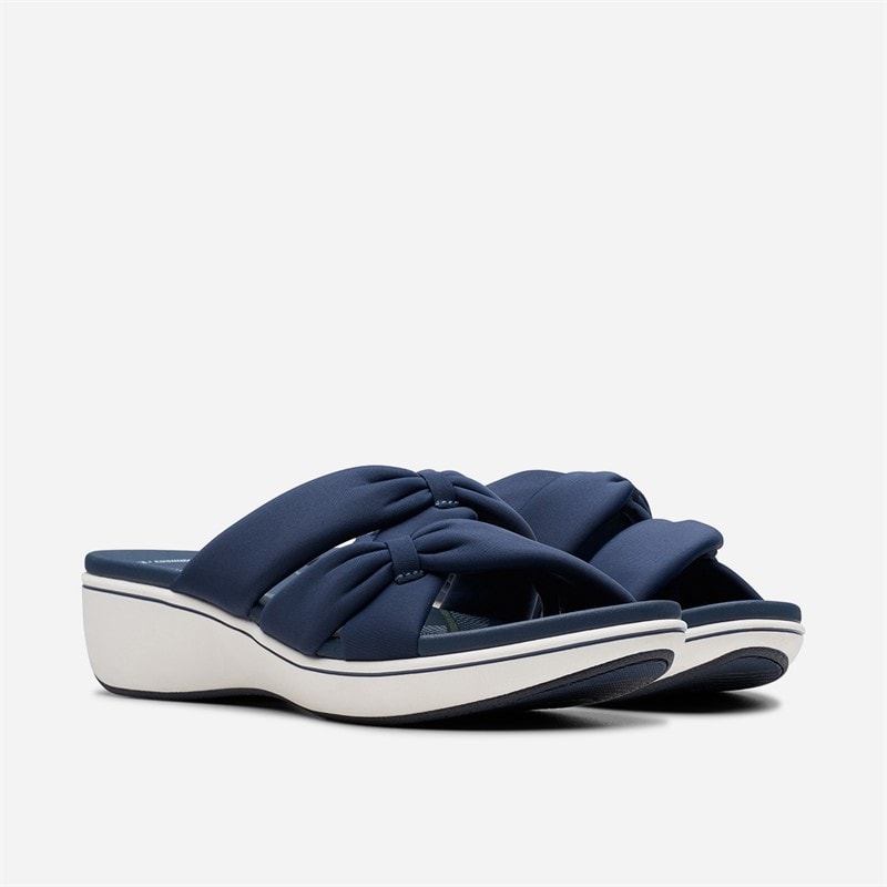 Clarks Dame Brinkley Rae Ava Sandaler Navy - Billede 4