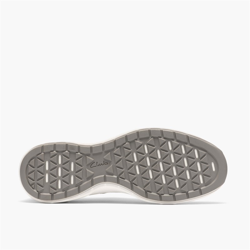 Clarks Herre Mullan Eay Træningssko White Combi - Billede 3