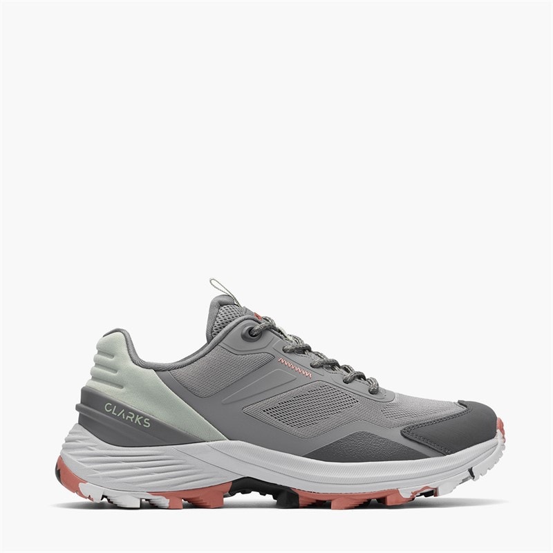 Clarks Dame Laila Trail Træningssko Dark Grey Combi
