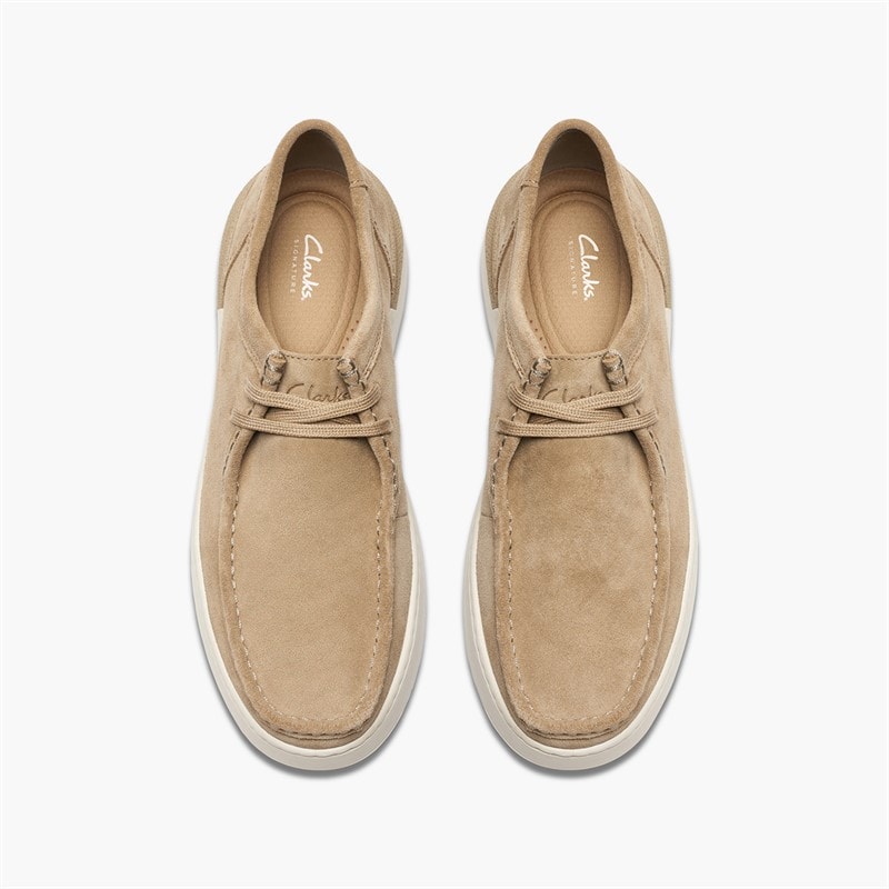 Clarks Herre Courlite Søm Mokkasiner Oakwood Suede - Billede 2