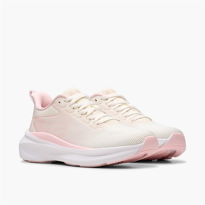 Clarks Dame Adora Sport Sko Blush Combi - Billede 4