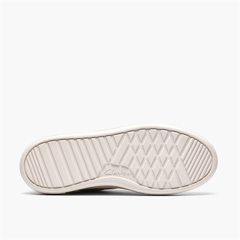 Clarks Dame Hollyrose Lynlås Sko Gold Leather - Billede 3