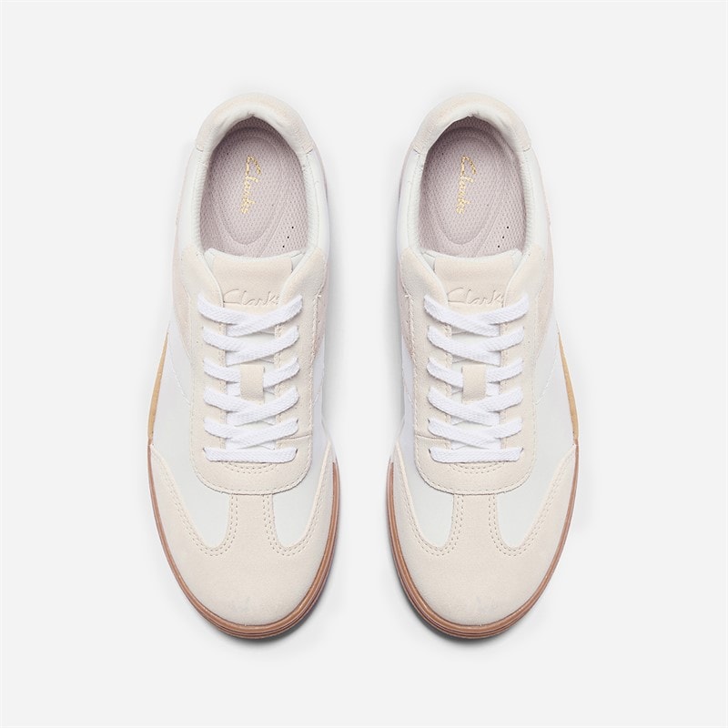 Clarks Dame Mayhill Walk Træningssko White Combi - Billede 2